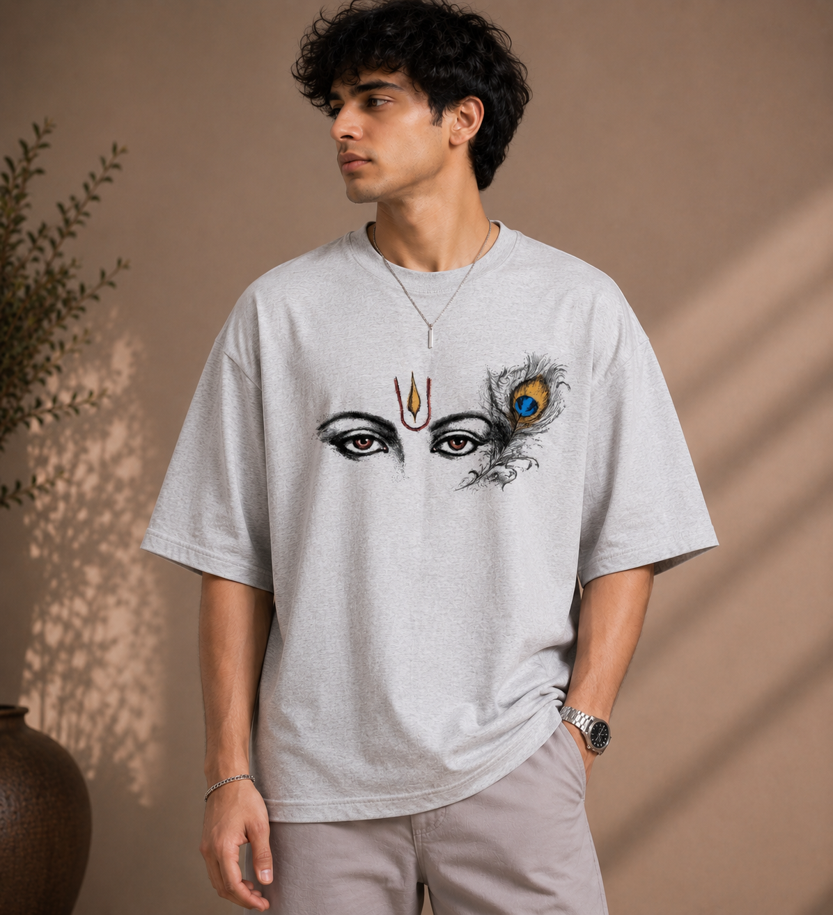 🪶 Divine Vision Oversized Tee
