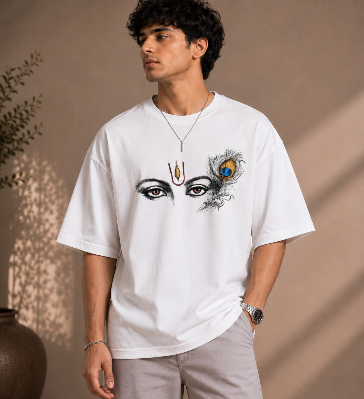 🪶 Divine Vision Oversized Tee
