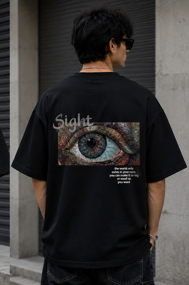 SIGHT — Moodwear Graphic Oversized T-Shirt