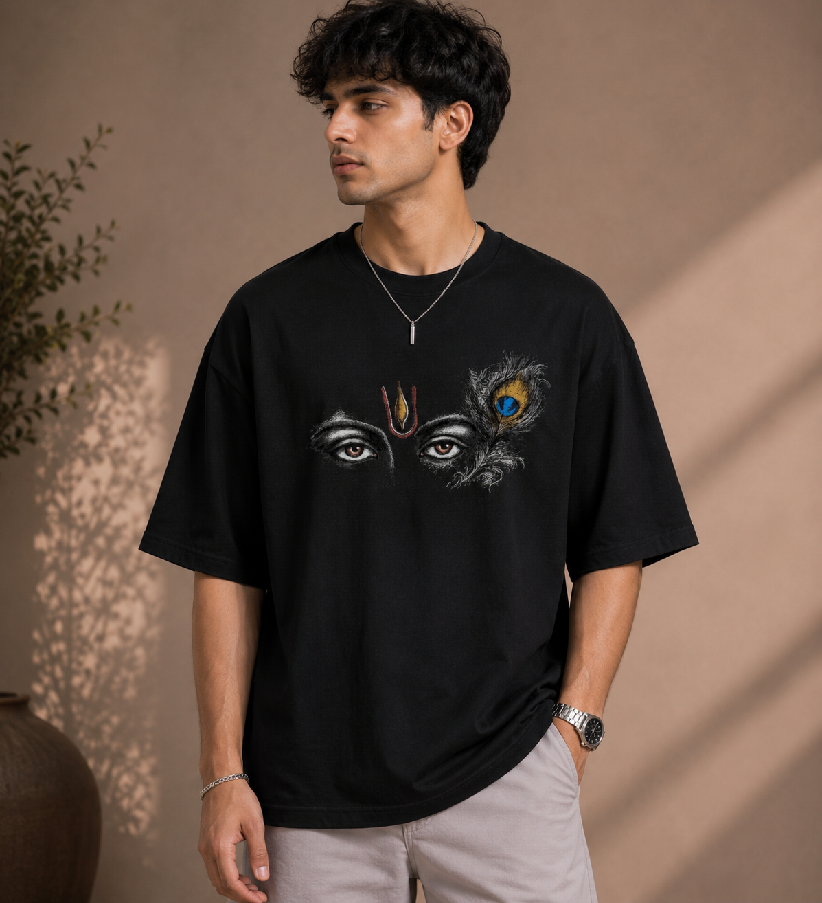 🪶 Divine Vision Oversized Tee