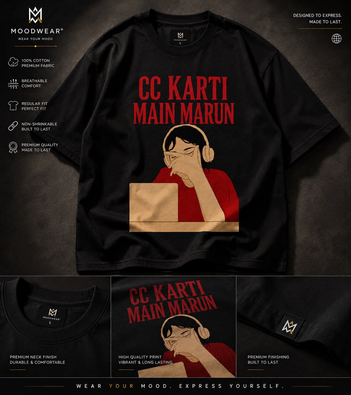CC Karti Main – Graphic T-Shirt