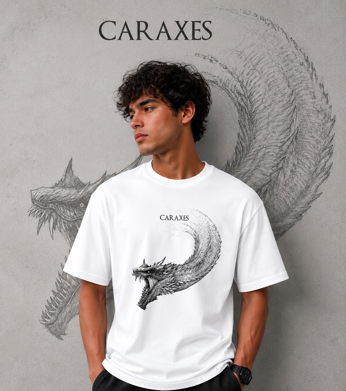 Caraxes Dragon Graphic T-Shirt