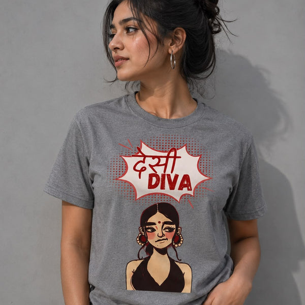 Desi Diva Graphic T-Shirt