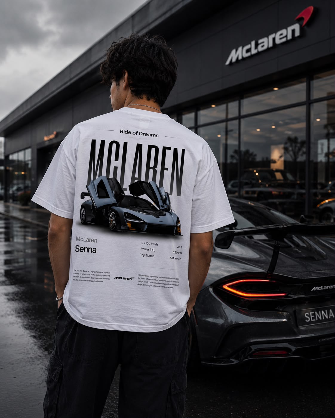 McLaren Senna — Graphic T-Shirt 🏁