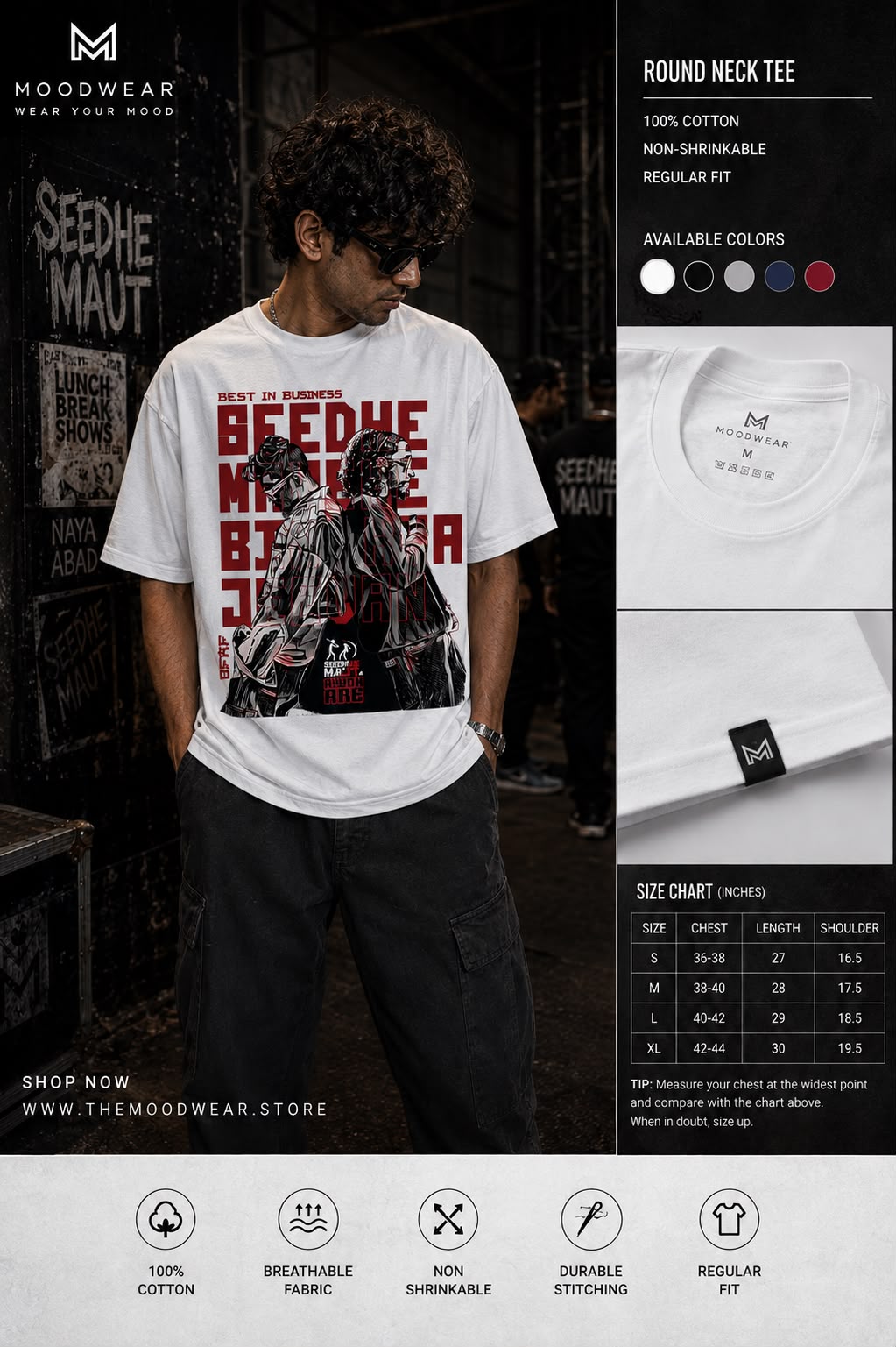 SEEDHE MAUT Graphic T-Shirt